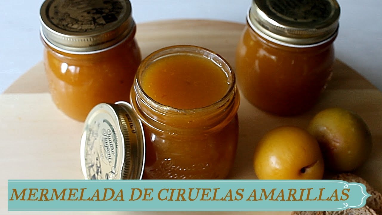 MERMELADA DE CIRUELAS AMARILLAS CASERA