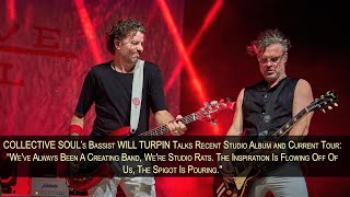 COLLECTIVE SOUL’s Bassist WILL TURPIN Talks "Vibrating" Album: “We've Always Been Studio Rats"