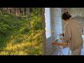Endless days of summer in the countryside | daily chores, picking wild strawberries &amp; baking