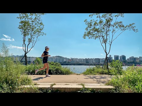 [4K] Seoul Afternoon Walk Ichon Hangang Park Last Summer 지난 여름 푸른 이촌한강공원의 오후 산책 서울워커