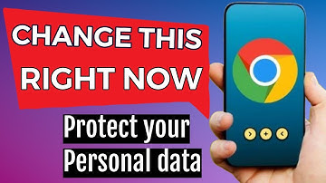 You MUST Change These 3 Major Chrome Settings NOW