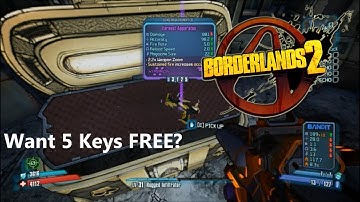 I Open 5 Keys in Borderlands 2 + FREE SHiFT CODES SEPTEMBER-OCTOBER!