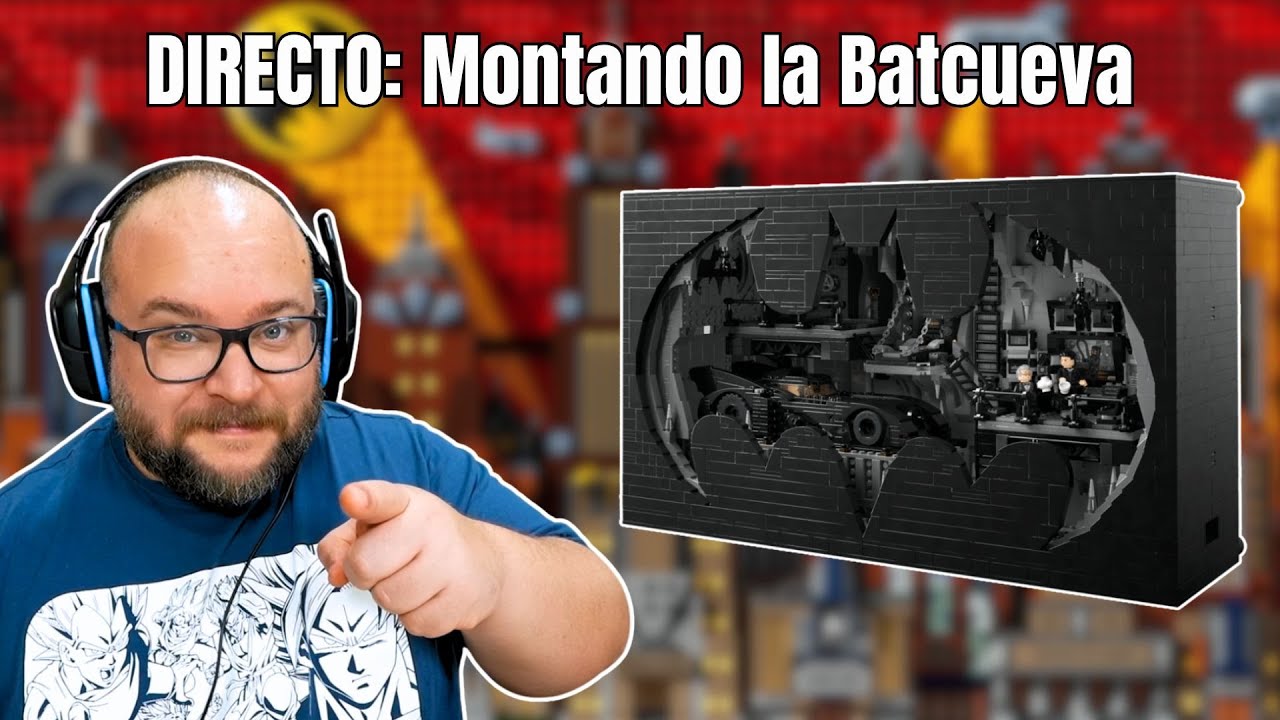 DIRECTO SORTEO PATREON + montando la BATCUEVA 4 | Batman