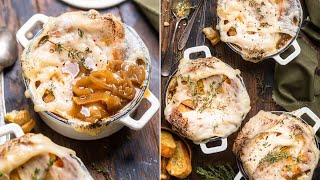 The Most Delicious Vegan French Onion Soup