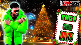 CHRISTMAS LOCKER CODES DAY 5 NBA 2K23 | 12 DAYS OF GIVING NBA 2K23