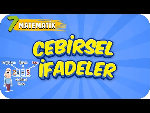 7. Sınıf Matematik: Cebirsel İfadeler #2022