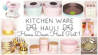 Kitchen Ware Haul ♡ Home Decor Haul Part 1 ♡ HomeGoods, TJ Maxx, World Market