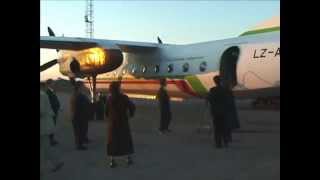 The Sight The Sound 27 Balkan Bulgarian An-24 Lz-Anl Cockpit Documentary From Istanbul To Sofia