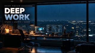 Deep Work Music For Maximum Productivity And Intense Focus During Rainy Night Sessions At Home