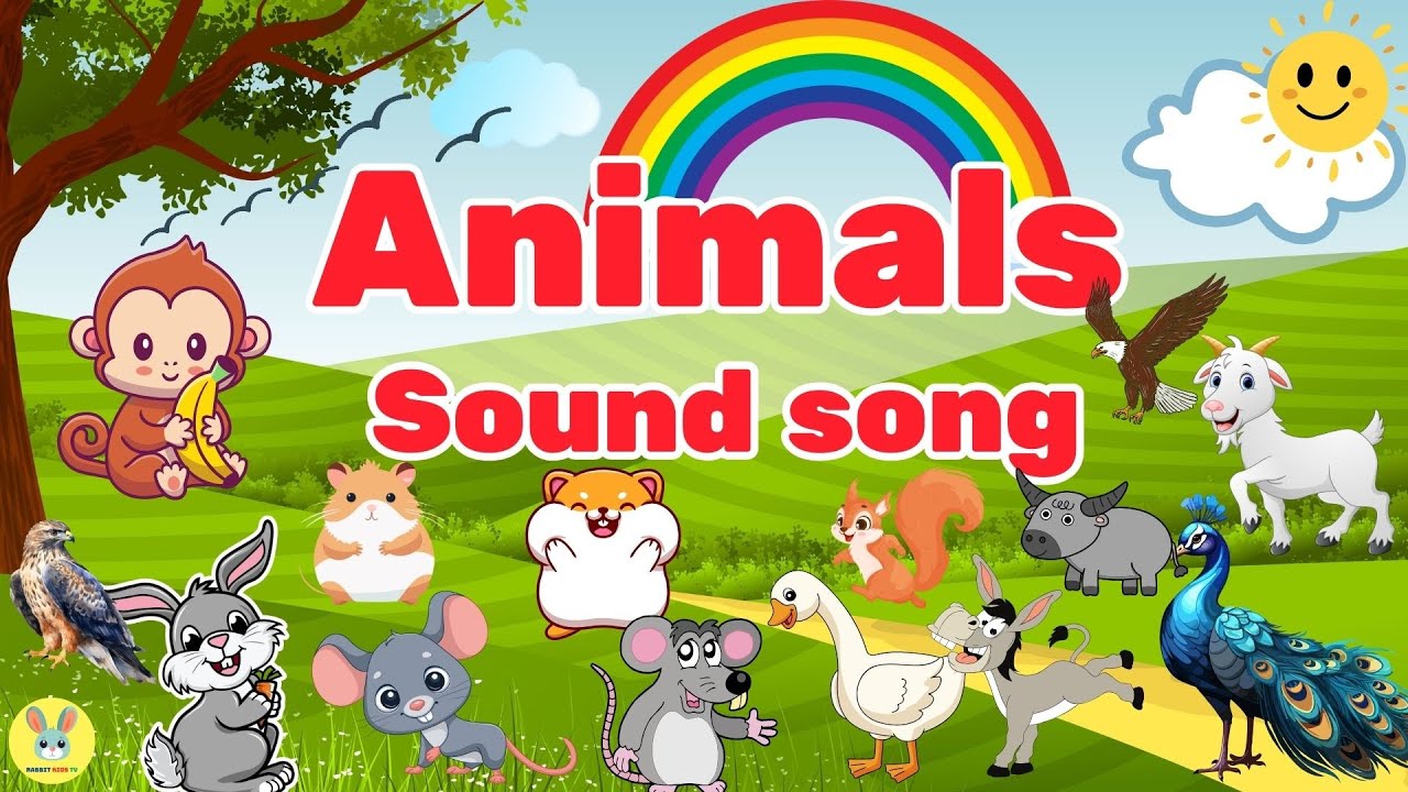 Animal Sound Rabbit Animal Sounds Song | Best Animal Sounds | Learning With Animals ...
