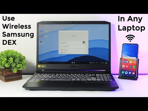How To Connect Wireless Samsung DEX in Any Laptop 2025 Samsung S23 Fe Dex Feature Full Setup