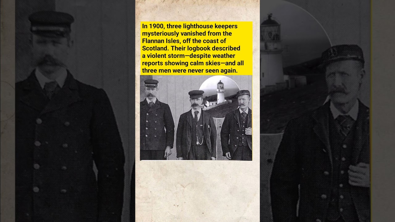 The Creepiest Lighthouse Mystery in History: 3 Keepers Vanished Without a Trace!