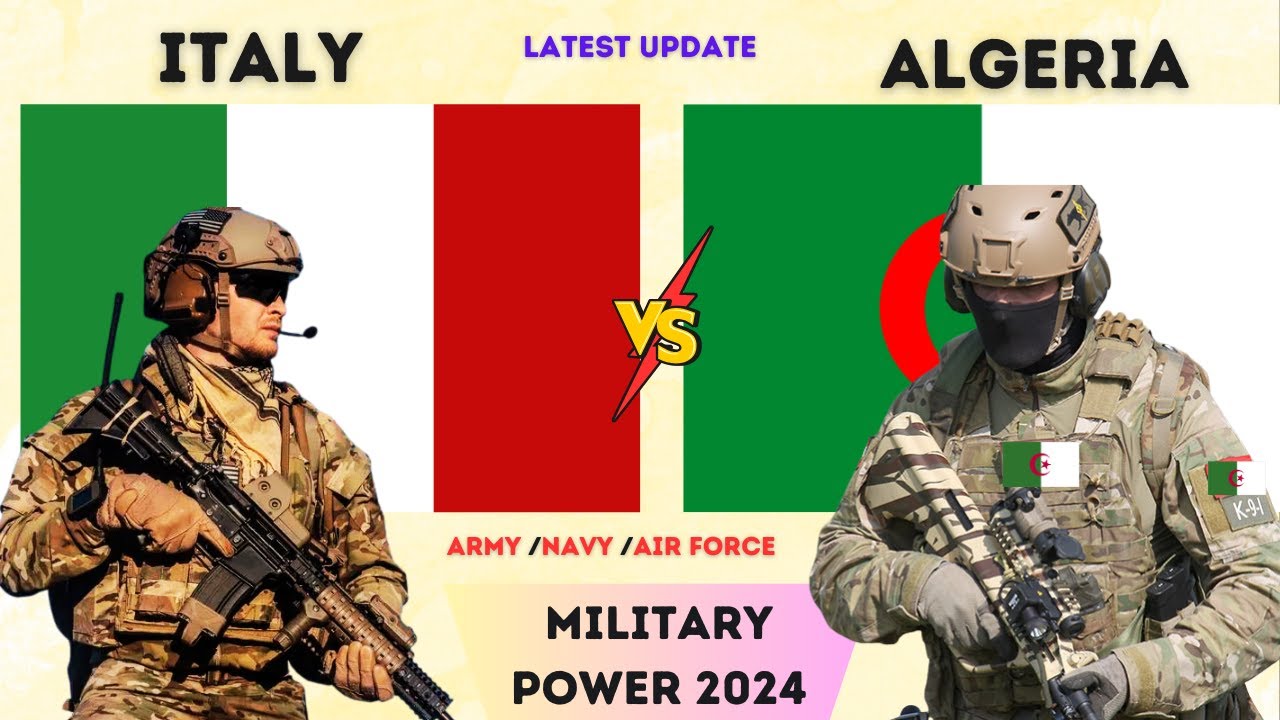 Italy vs Algeria Military Power 2024