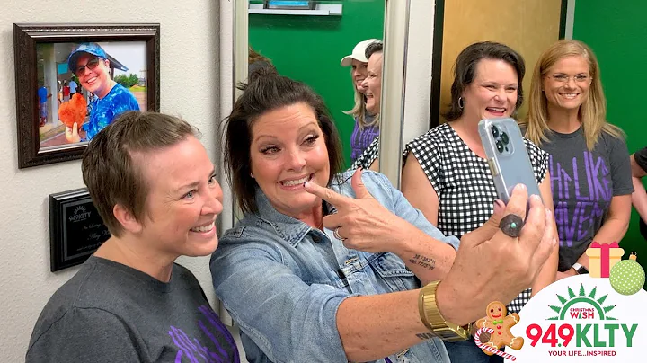 94.9 KLTY Christmas Wish - Shady Shores Elementary Lounge Makeover