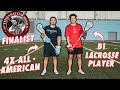 SHOOTING WITH #4 RANKED COLLEGE LACROSSE PLAYER CHRIS GRAY!!