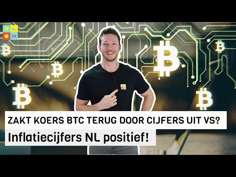 Zakt koers BTC terug door cijfers uit VS? | Inflatie NL positief! | Crypto nieuws vandaag | #946