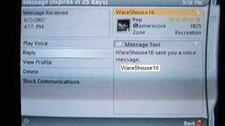 threating message on xbox live