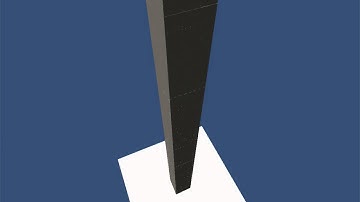 Unity3D Jenga Tower: Stabilization Demo