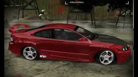 NFS Most Wanted Vauxhall Monaro VXR Tuning And Drag