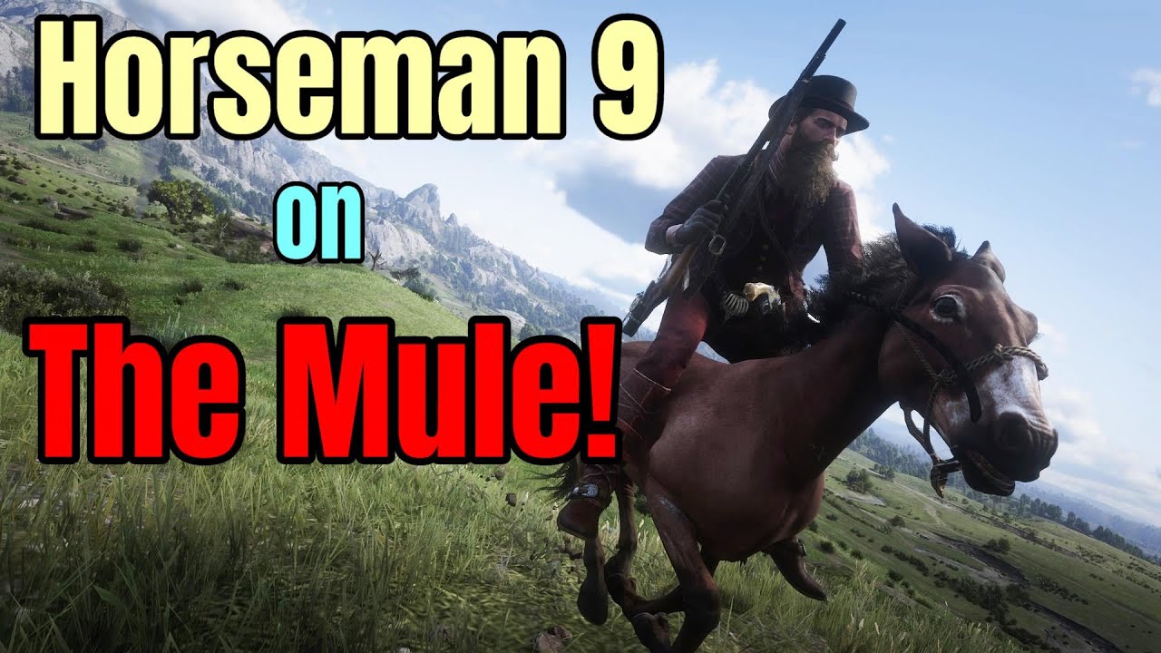 Horseman 9 on a MULE : Red Dead Redemption 2 - YouTube