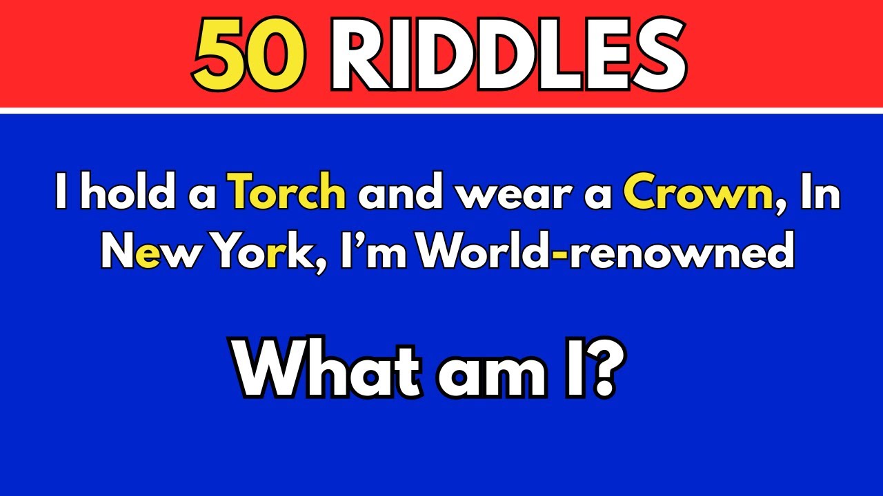 Culture Riddles Can You Crack These American 50 Culture Riddles? Can You Solve Them All ...