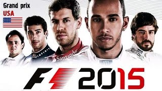 F1 2015 championship season - PC Gameplay - Grand prix USA (PC UltraHD, 2560x1080, 60 fps) screenshot 3