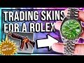 Trading cs2 skins for a rolex
