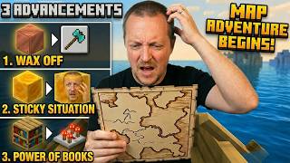 Starting Minecraft Anew 20! Island Advancements & New Map Loot Haul! screenshot 2