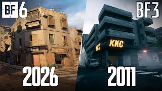 Cairo Bazaar Remake Comparison - Battlefield 6 vs Battlefield 3 screenshot 1