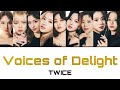 Voices of Delight / TWICE 【日本語字幕・歌詞】