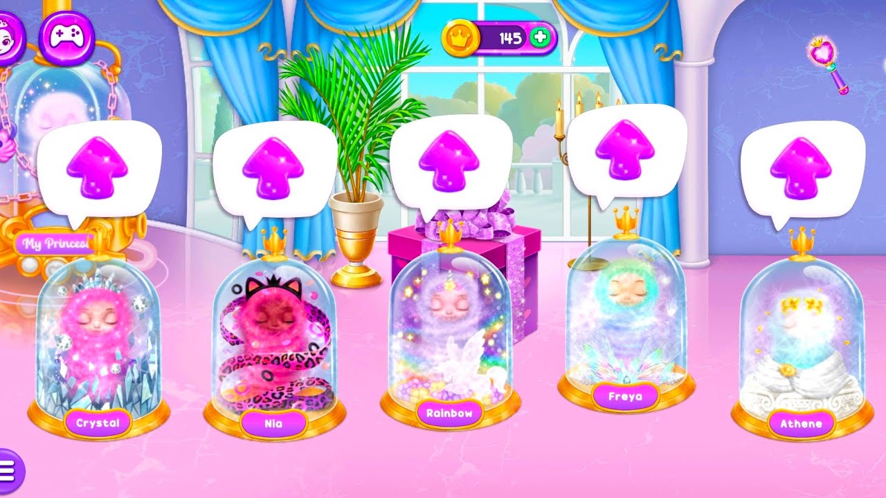 Princess Enc Game Princess enchanted castle game unlocked all princess - YouTube