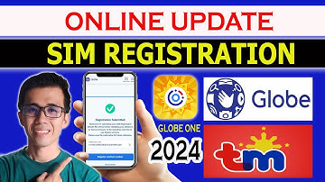 ONLINE SIMCARD REGISTRATION USING GLOBE ONE APP | TM AND GLOBE | NEW UPDATE 2024