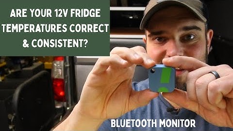 Bluetooth Temperature Monitor For Your 12 Volt Overland Fridge - SensorPush
