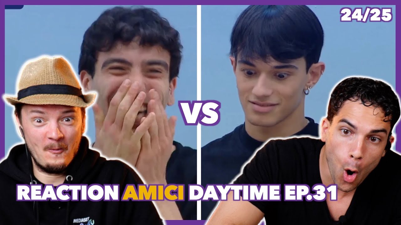Francesco Sminuisce Daniele! Reaction Daytime Amici ep.31