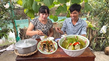 Chả Cá Thác Lác Nhồi Thịt Dồn Khổ Qua - Cá Mắt Bự Chiên Sả Ớt | TVK #474