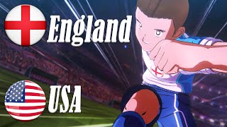 ENGLAND vs USA | World Cup in Captain Tsubasa: Rise Of New Champions