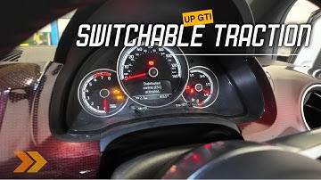 VW Up! GTI Switchable Traction Control - HOW TO DO IT