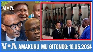 AMAKURU MU GITONDO:10.05.2024 Ijwi Ry'Amerika #diane NININAHAZWE #burundi #uganda #congo #rwanda