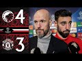 Ten Hag &amp; Bruno Reflect | FC Copenhagen 4-3 Man Utd | Post-Match Reaction