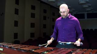 TMEA 2021-2022 All-State 4-Mallet Etude with play-along track - Dr. Brad Meyer, performer