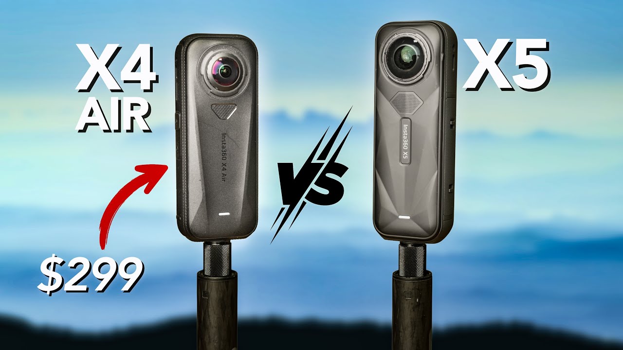Insta360 X4 Air против X5: посмотрите перед покупкой!