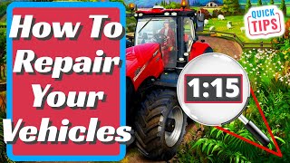 Farming Simulator 22 - How To Repair Your Vehicles screenshot 1