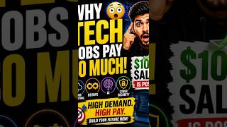 Why Tech Jobs Pay So Much #techjobs #devops #aws #cloudcomputing #salary #usa #usashorts