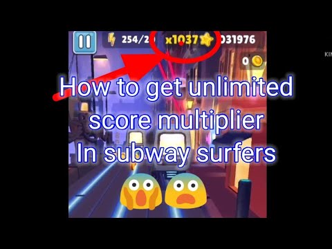 Infinite multiplier hack for subwaysurfers #subwaysurfers #subwayhack