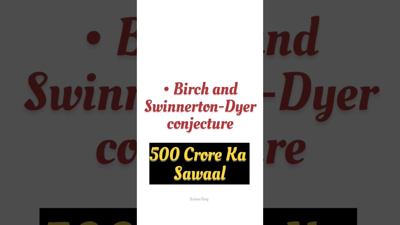 500 Crore Ka Sawaal 10 Millions Questions Unsolved Mathematics 500 crore ka sawaal 10 millions questions unsolved mathematics