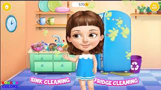 Fun Care Kids Game - Sweet Baby Girl Cleanup 5 - Messy House Makeover - Fun Cleaning Games For Girls screenshot 1