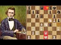 Only One Move Stops Morphy's Onslaught || Morphy vs Lichtenhein (1857)
