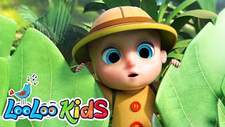 Down in The Jungle 🤩 Best of Toddler Fun Learning - Sing Along Songs - Fun Songs by LooLoo Kids