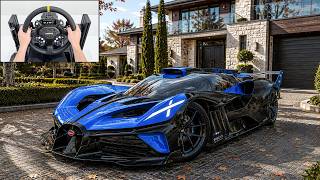 Bugatti Bolide | Forza Horizon 6 | Steering Wheel Gameplay