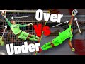 Over vs under goalkeeper high dive  goalkeeper tips  how to high dive as a goalkeeper
